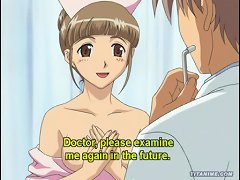 Cute Hentai Teen With Big Tits Gets Banged By A Nasty Doctor